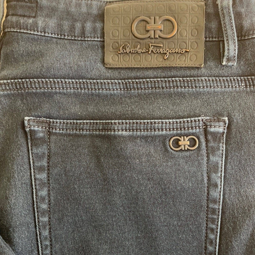Salvatore Ferragamo Mens Stretch Jeans 38/34
